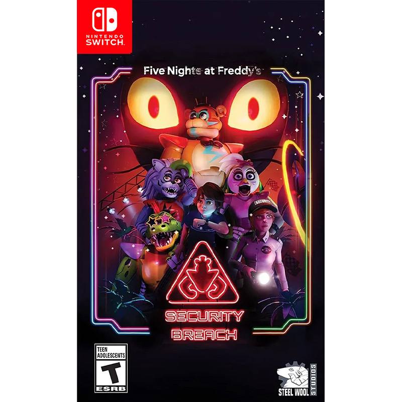 کاور بازی Five Nights at Freddy's Security Breach برای نینتندو سوییچ