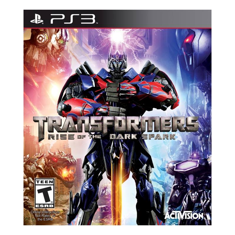 کاور بازی Transformers: Rise of the Dark Spark برای PS3
