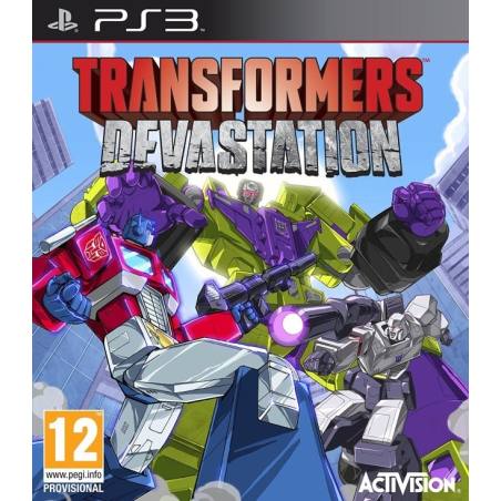 کاور بازی Transformers: Devastation برای PS3 کاور بازی Transformers: Devastation برای PS3
