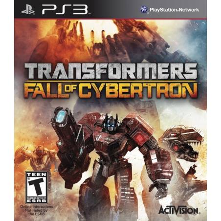 کاور بازی Transformers: Fall of Cybertron برای PS3 کاور بازی Transformers: Fall of Cybertron برای PS3