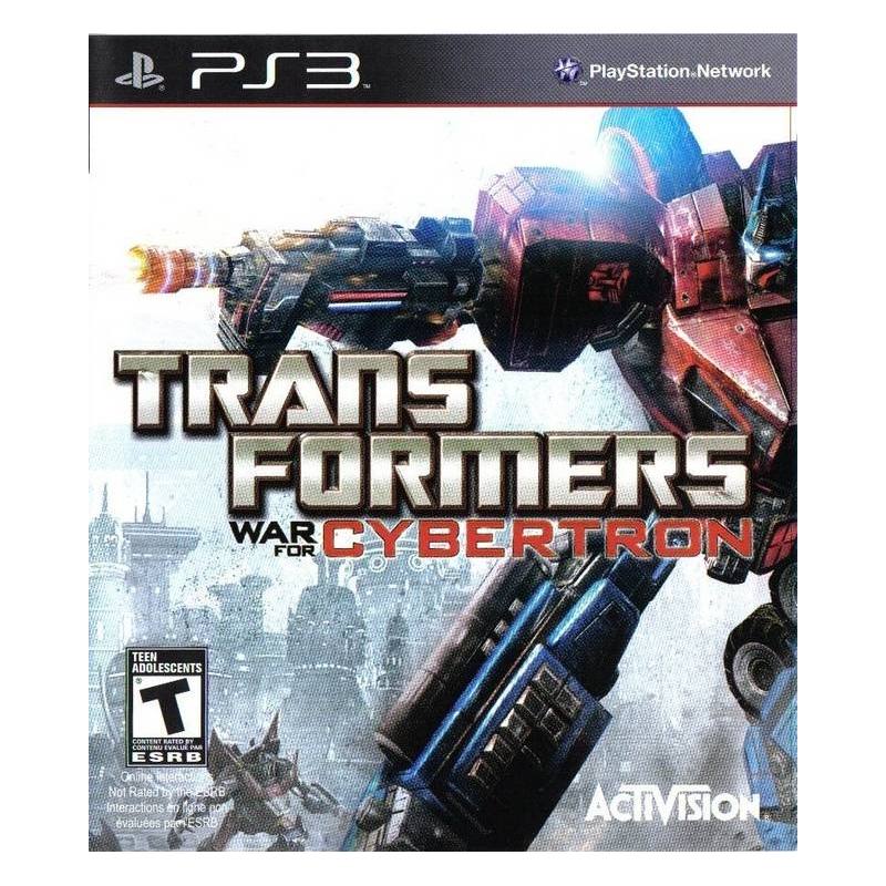 کاور بازی Transformers: War for Cybertron برای PS3