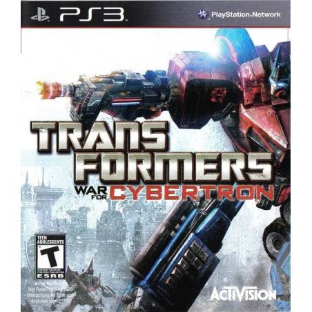 کاور بازی Transformers: War for Cybertron برای PS3 کاور بازی Transformers: War for Cybertron برای PS3