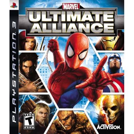 کاور بازی Marvel: Ultimate Alliance برای PS3 کاور بازی Marvel: Ultimate Alliance برای PS3