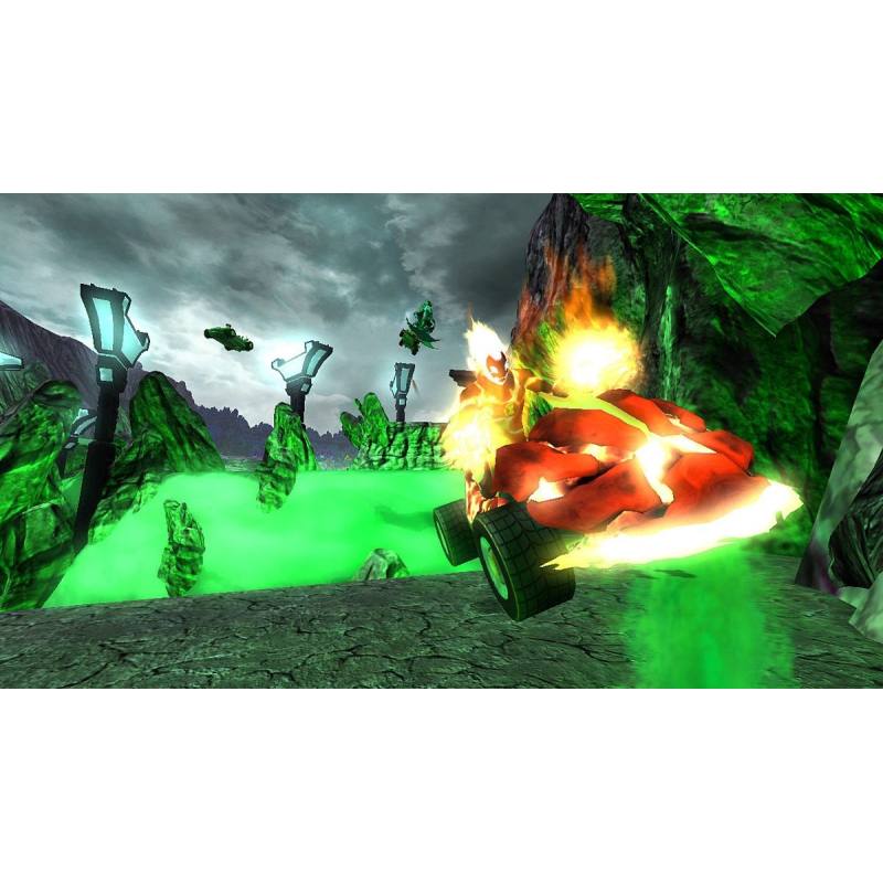 اسکرین شات و تصویر گیم پلی بازی Ben 10 Galactic Racing نسخه PS3 تصویر 3