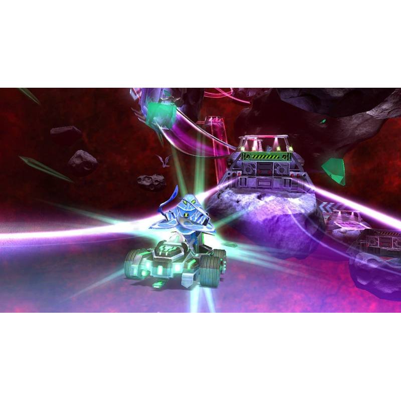 اسکرین شات و تصویر گیم پلی بازی Ben 10 Galactic Racing نسخه PS3 تصویر 4
