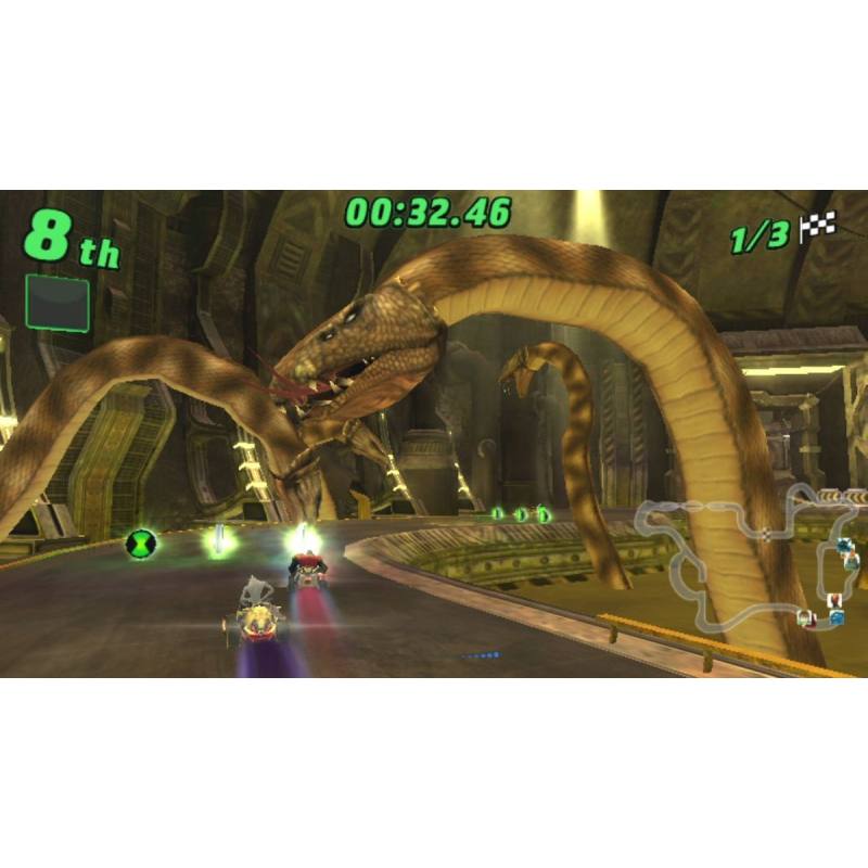 اسکرین شات و تصویر گیم پلی بازی Ben 10 Galactic Racing نسخه PS3 تصویر 6