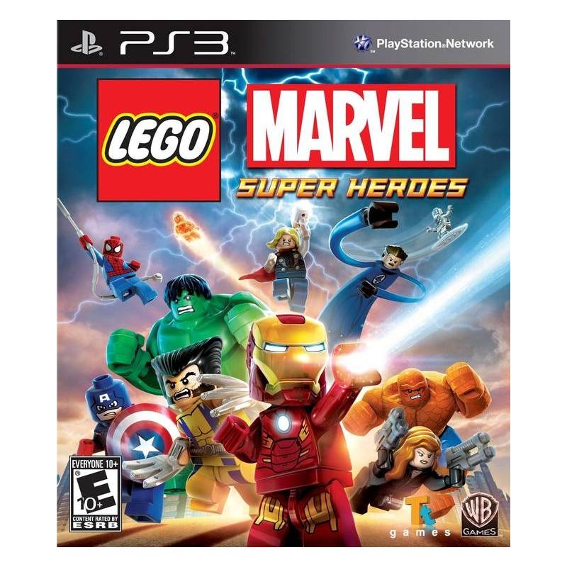کاور بازی Lego Marvel Super Heroes برای PS3