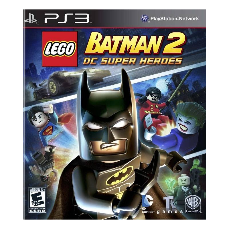 کاور بازی Lego Batman 2: DC Super Heroes برای PS3