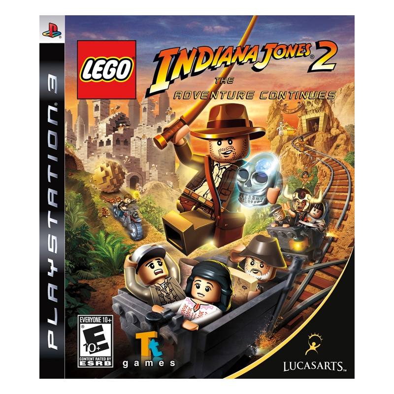 کاور بازی Lego Indiana Jones 2: The Adventure Continues برای PS3