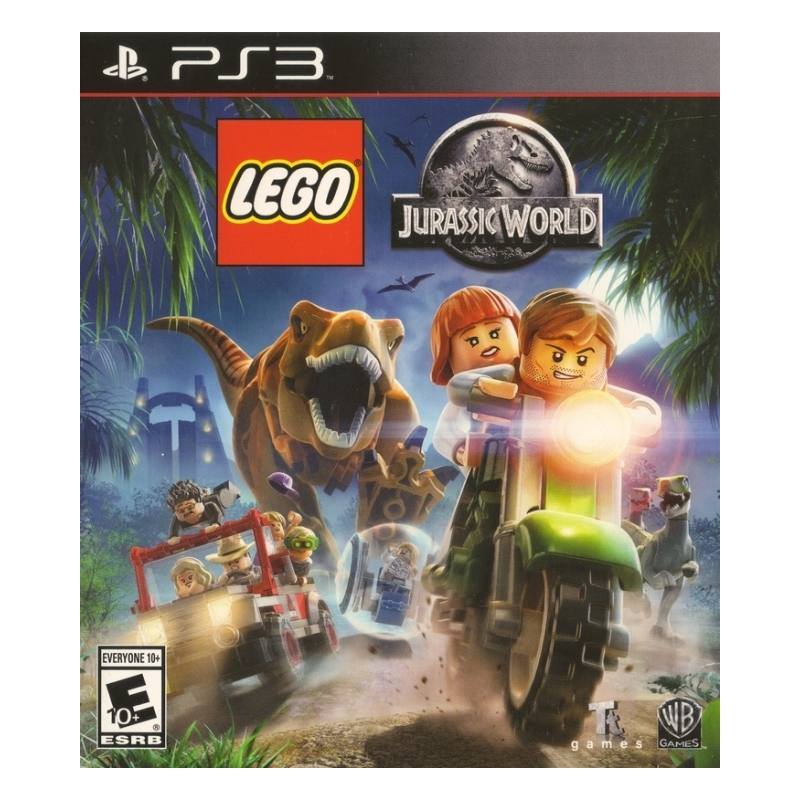 کاور بازی Lego Jurassic World برای PS3