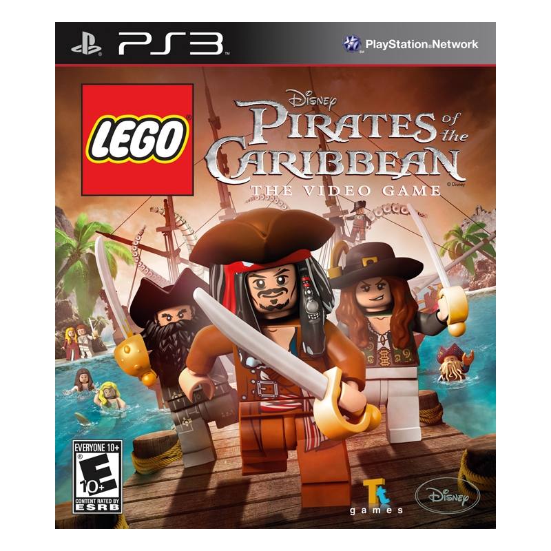 کاور بازی Lego Pirates of the Caribbean: The Video Game برای PS3