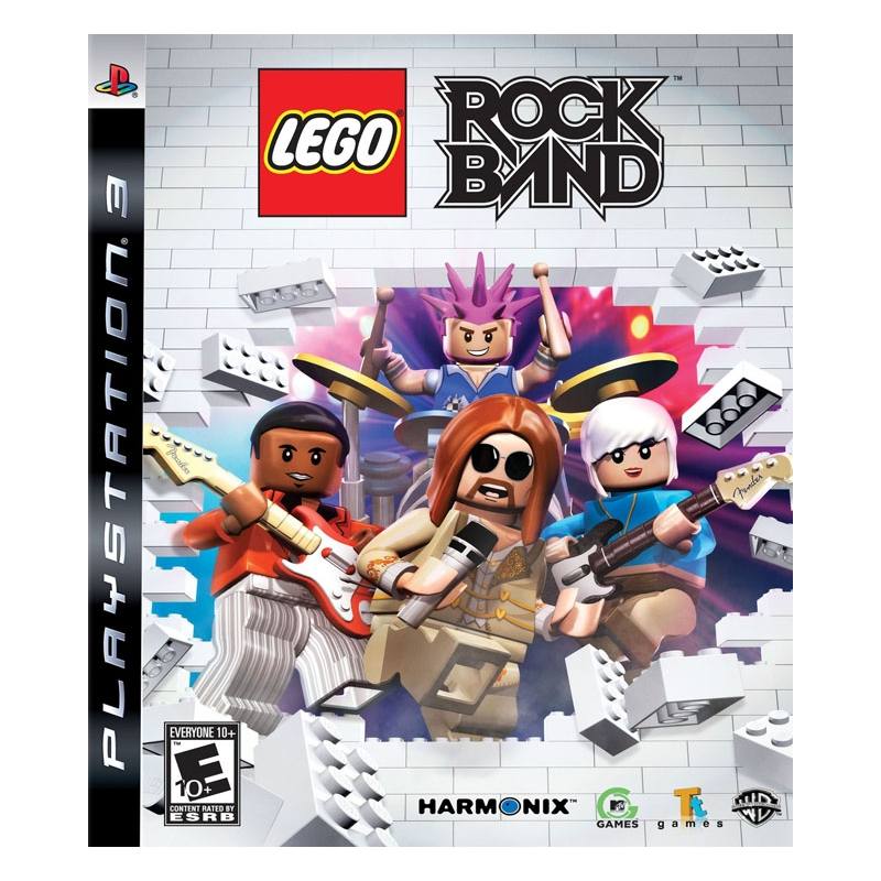 کاور بازی Lego Rock Band برای PS3