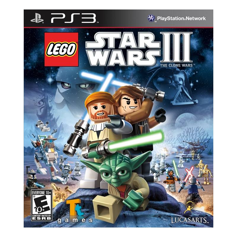کاور بازی Lego Star Wars III: The Clone Wars برای PS3