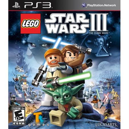 کاور بازی Lego Star Wars III: The Clone Wars برای PS3 کاور بازی Lego Star Wars III: The Clone Wars برای PS3