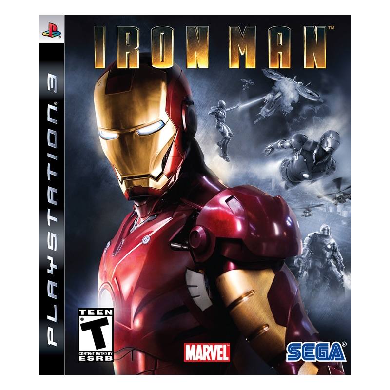 کاور بازی Iron Man برای PS3