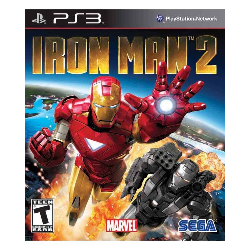 کاور بازی Iron Man 2 برای PS3