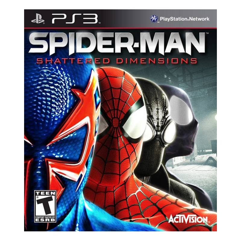 کاور بازی Spider-Man: Shattered Dimensions برای PS3