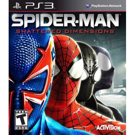 کاور بازی Spider-Man: Shattered Dimensions برای PS3 کاور بازی Spider-Man: Shattered Dimensions برای PS3