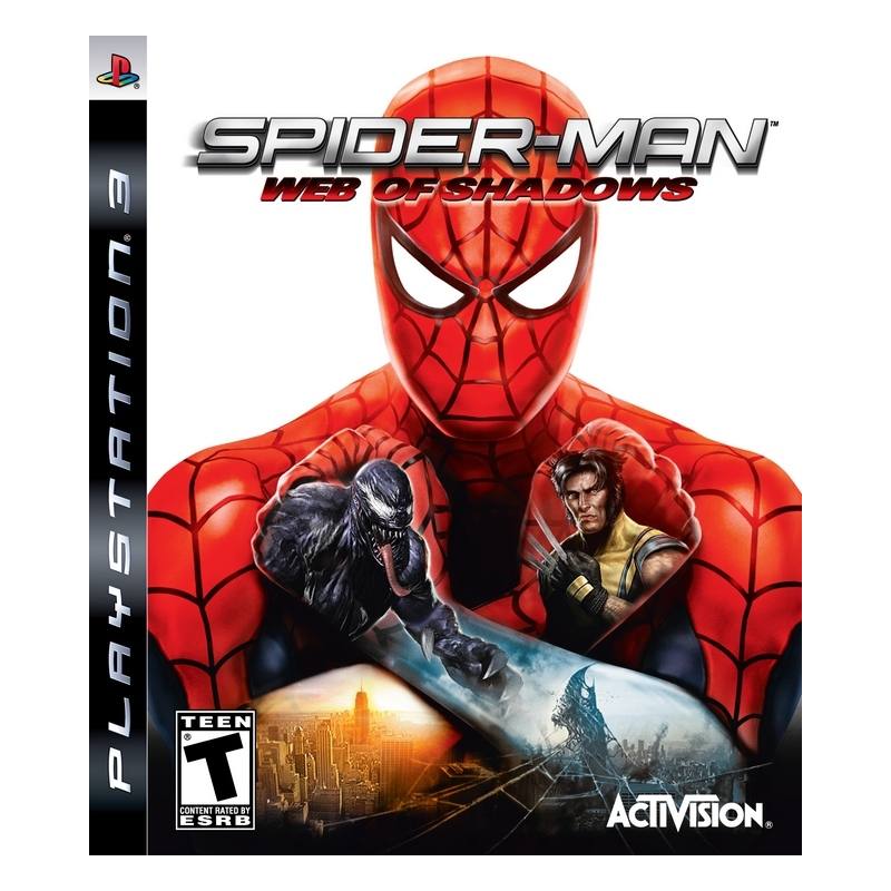 کاور بازی Spider-Man: Web of Shadows برای PS3
