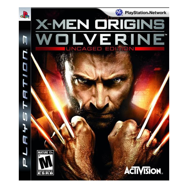 کاور بازی X-Men Origins: Wolverine - Uncaged Edition برای PS3