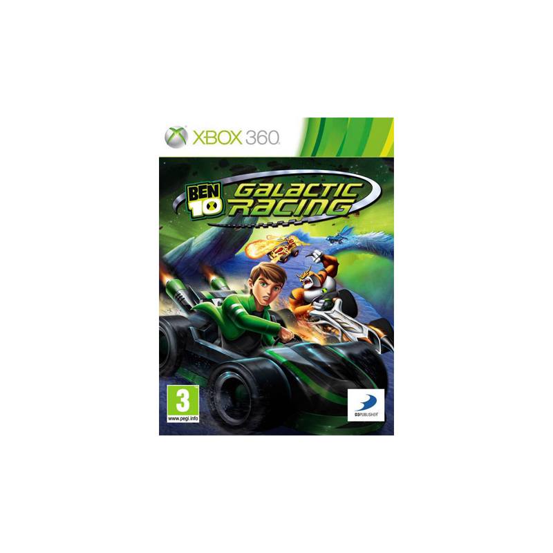 کاور بازی Ben 10 Galactic Racing بازی Xbox 360