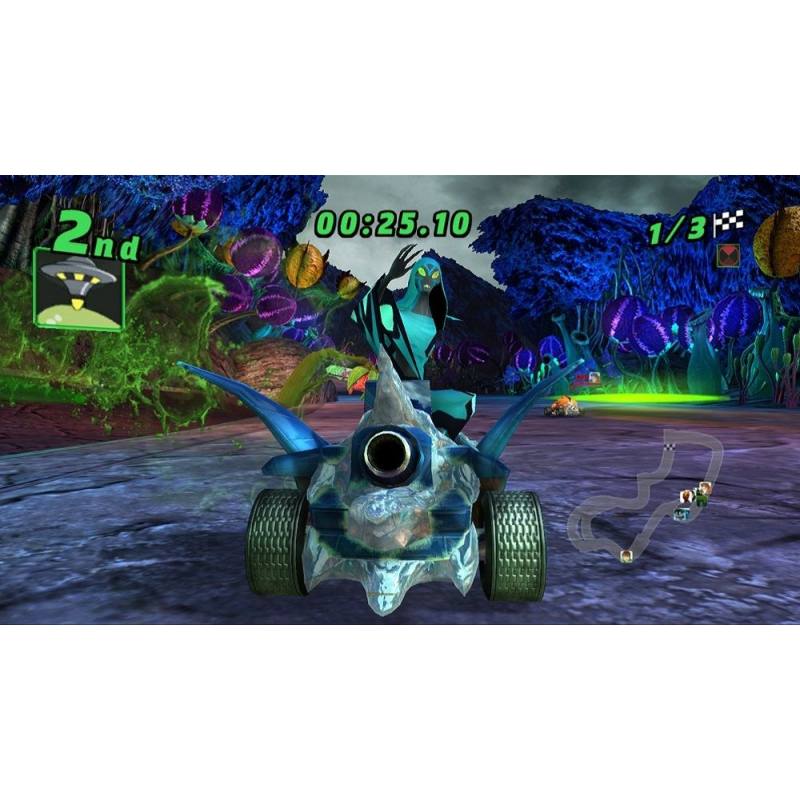 اسکرین شات و تصویر گیم پلی بازی Ben 10 Galactic Racing نسخه ایکس باکس 360 (Xbox 360) تصویر شماره 1