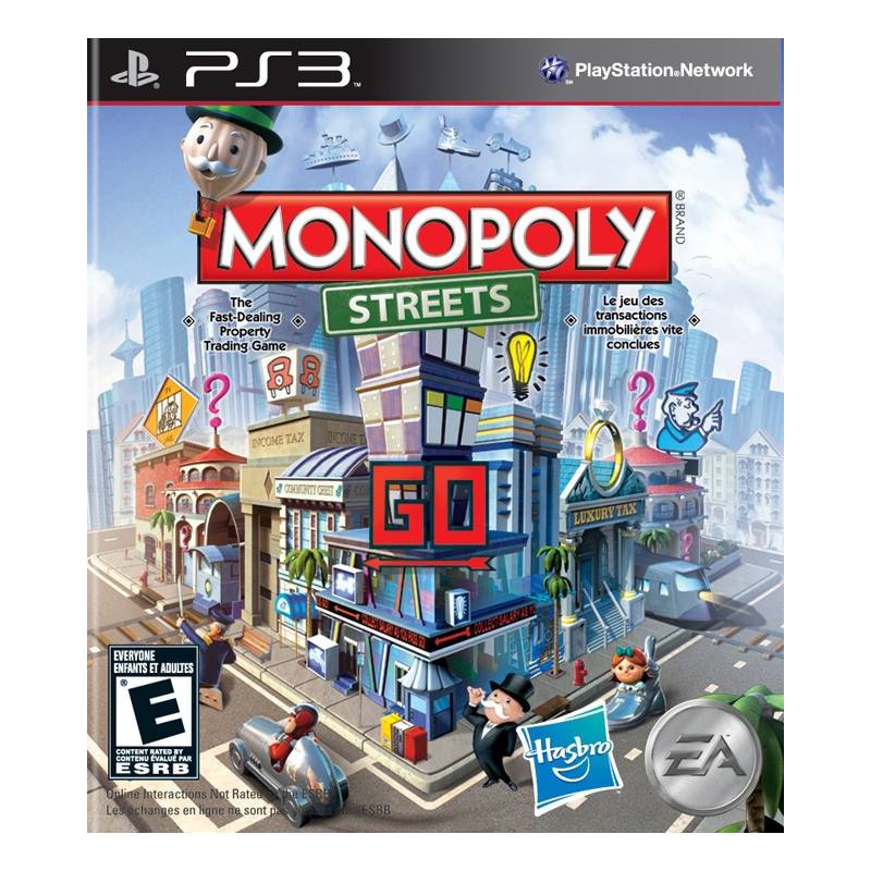 کاور بازی Monopoly Streets برای PS3