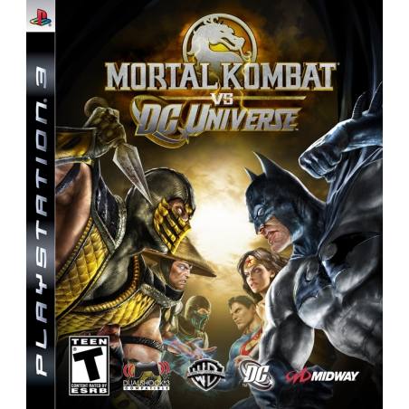 کاور بازی Mortal Kombat vs DC Universe برای PS3 کاور بازی Mortal Kombat vs DC Universe برای PS3