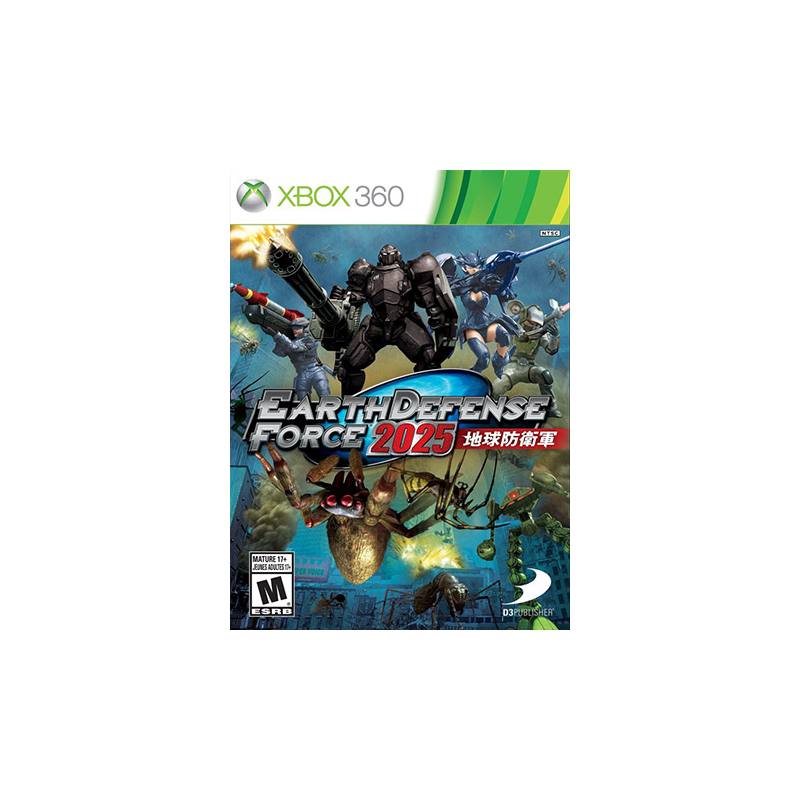 کاور بازی Earth Defense Force 2025 بازی Xbox 360