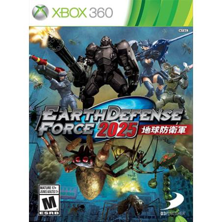 کاور بازی Earth Defense Force 2025 بازی Xbox 360 کاور بازی Earth Defense Force 2025 بازی Xbox 360