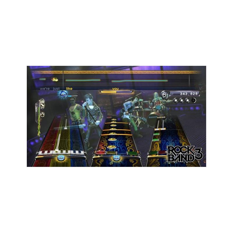 اسکرین شات و تصویر گیم پلی بازی Rock Band 3 نسخه PS3 تصویر 2