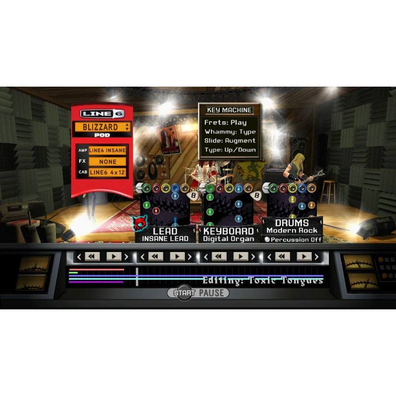 اسکرین شات و تصویر گیم پلی بازی Guitar Hero World tour نسخه PS3 تصویر 4