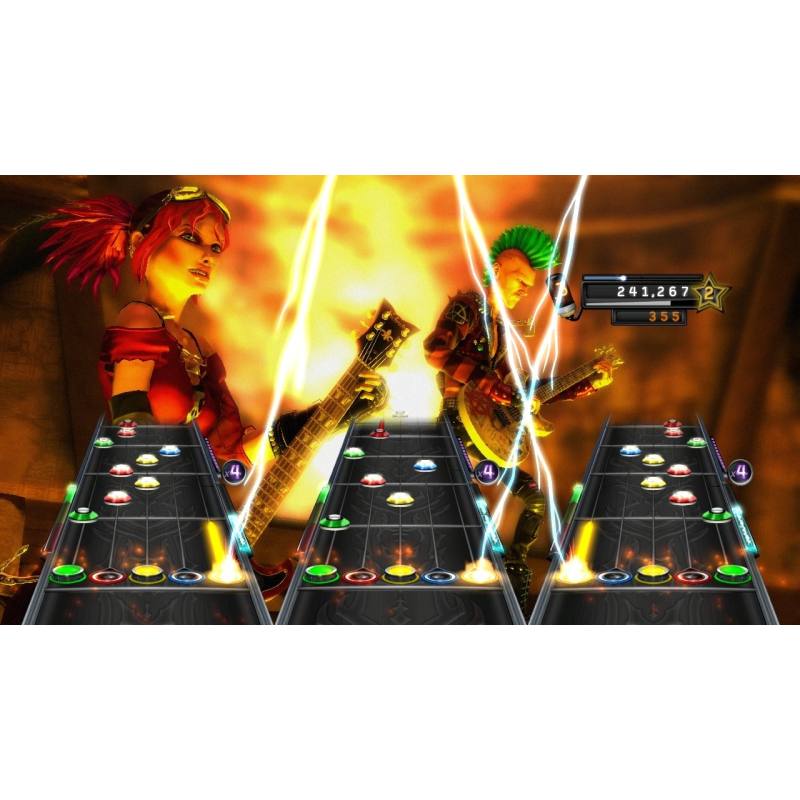 اسکرین شات و تصویر گیم پلی بازی Guitar Hero warriors of Rock نسخه PS3 تصویر 2