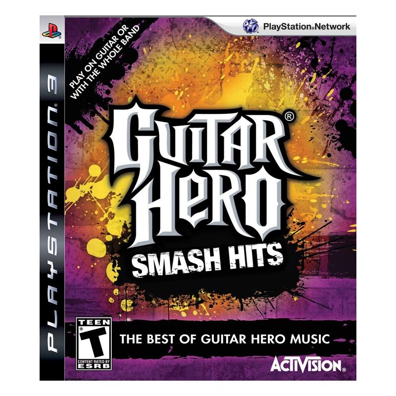 کاور بازی Guitar Hero smash hits برای PS3