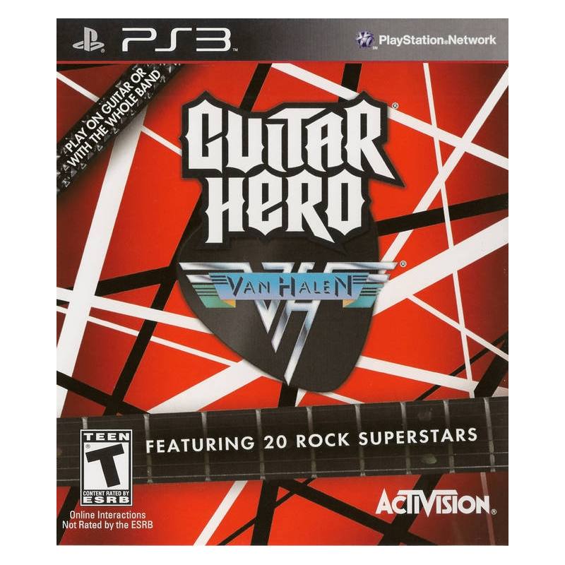 کاور بازی Guitar Hero Van Halen برای PS3
