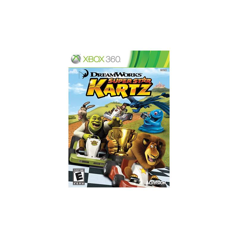 کاور بازی DreamWorks Super Star Kartz بازی Xbox 360