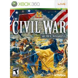 کاور بازی The History Channel Civil War - Secret Missions بازی Xbox 360