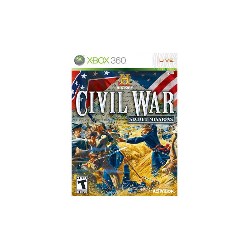 کاور بازی The History Channel Civil War - Secret Missions بازی Xbox 360