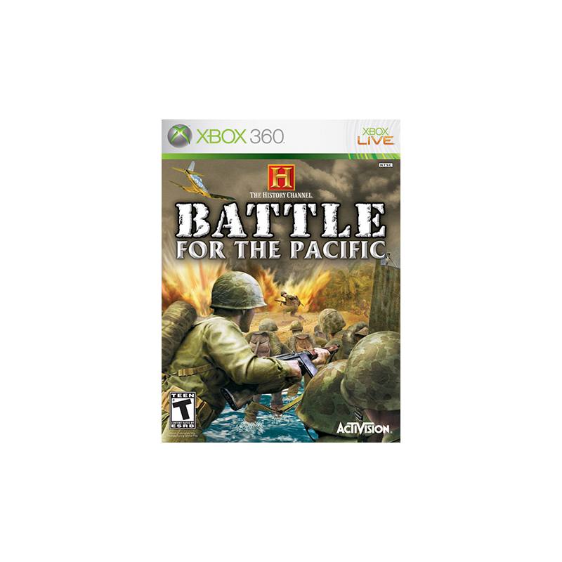 کاور بازی The History Channel Battle for the Pacific بازی Xbox 360