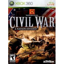 کاور بازی The History Channel Civil War - A Nation Divided بازی Xbox 360