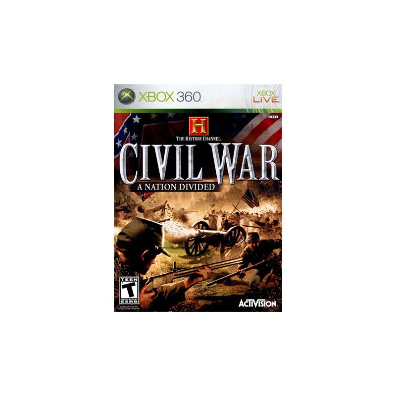 کاور بازی The History Channel Civil War - A Nation Divided بازی Xbox 360