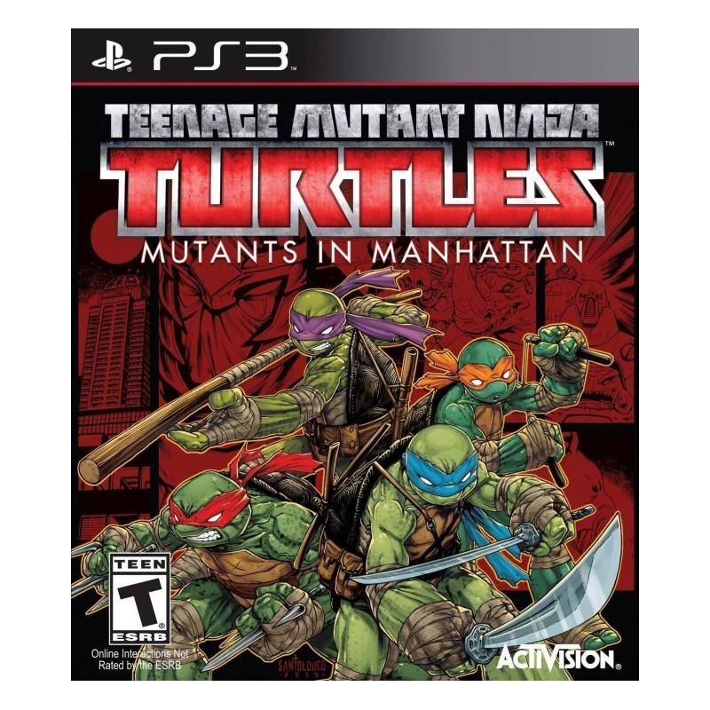 کاور بازی Teenage Mutant Ninja Turtles - Mutants in Manhattan برای PS3