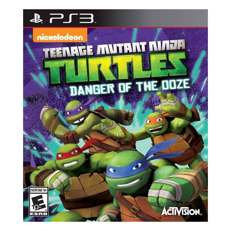 کاور بازی Nickelodeon Teenage Mutants Ninja Turtles - Danger of the Ooze برای PS3