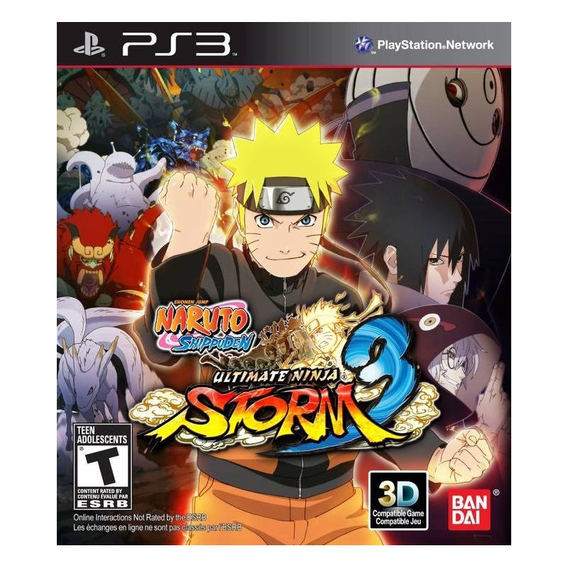 کاور بازی Naruto shippuden - Ultimate Ninja storm 3 برای PS3