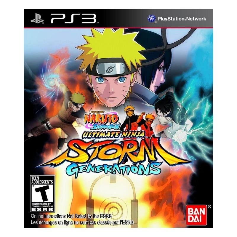 کاور بازی Naruto shippuden - Ultimate Ninja storm Generations برای PS3