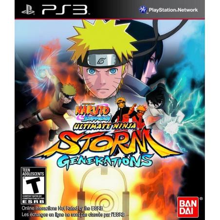 کاور بازی Naruto shippuden - Ultimate Ninja storm Generations برای PS3 کاور بازی Naruto shippuden - Ultimate Ninja storm Generations برای PS3