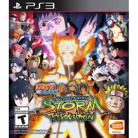 کاور بازی Naruto shippuden - Ultimate Ninja storm Revolution برای PS3 کاور بازی Naruto shippuden - Ultimate Ninja storm Revolution برای PS3