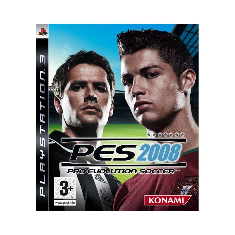 کاور بازی Pro Evolution Soccer 2008 (PES 2008) برای PS3