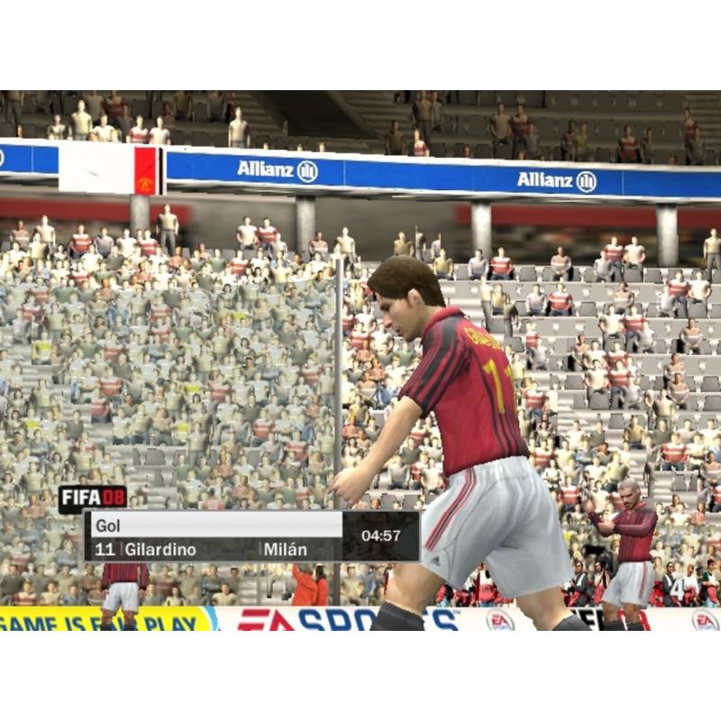 اسکرین شات و تصویر گیم پلی بازی FIFA 08 نسخه PS3 تصویر 1