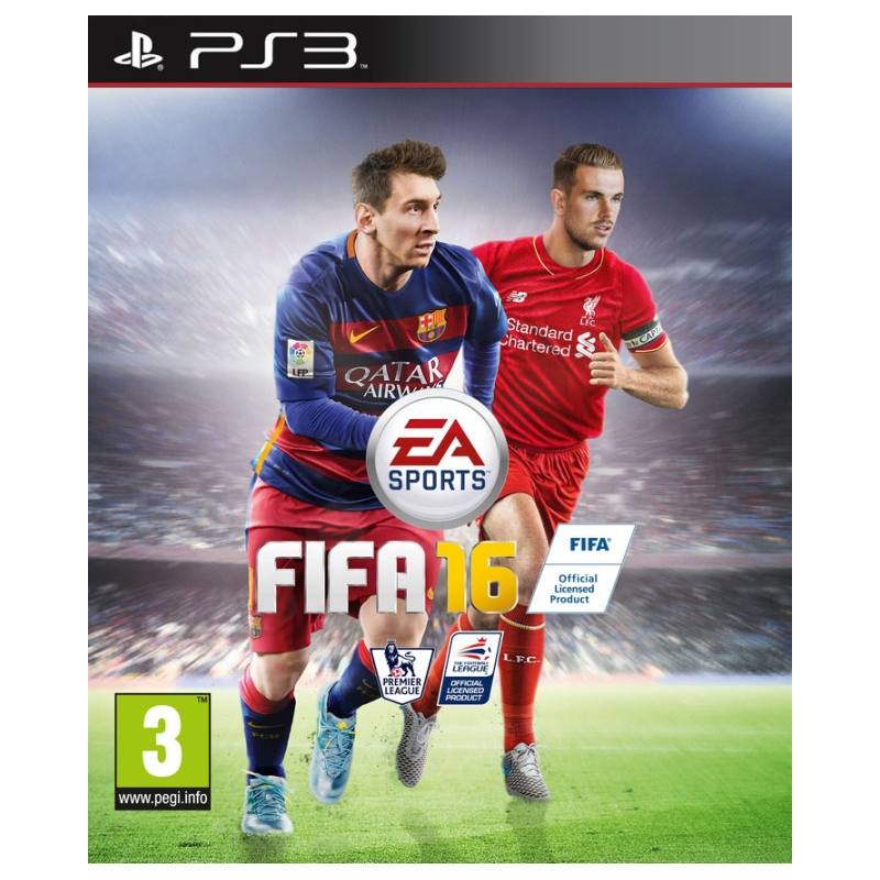 کاور بازی FIFA 16 برای PS3